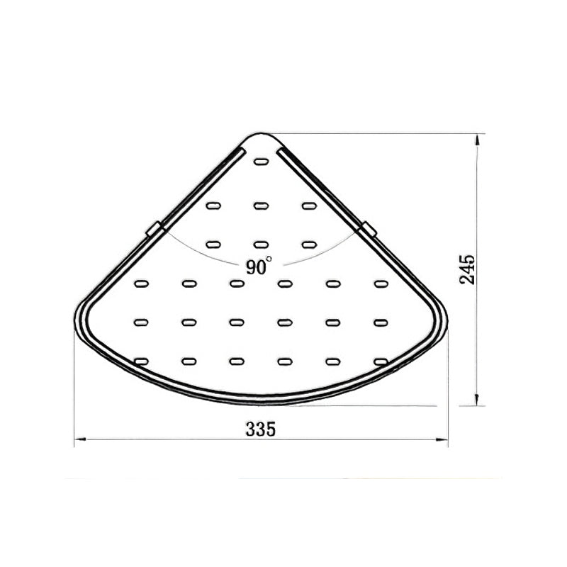 RF-EA026M Modern Bathroom Shelf