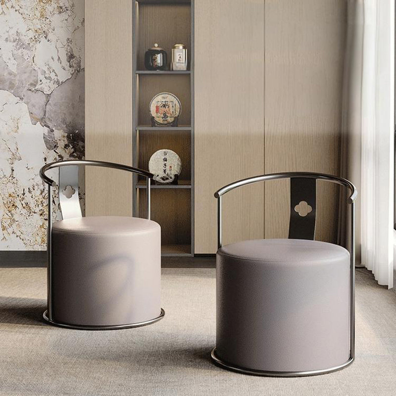 JJ-03 Tea Chairs With Stainless Steel Frames