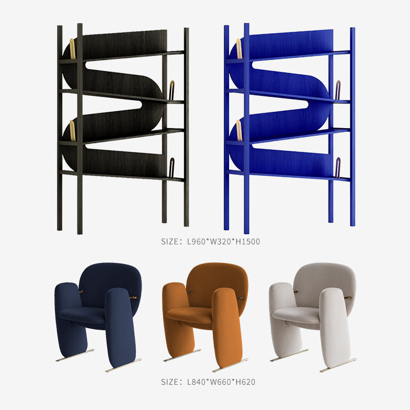 Study Package: Bookshelf Leisure Chair Combination Package