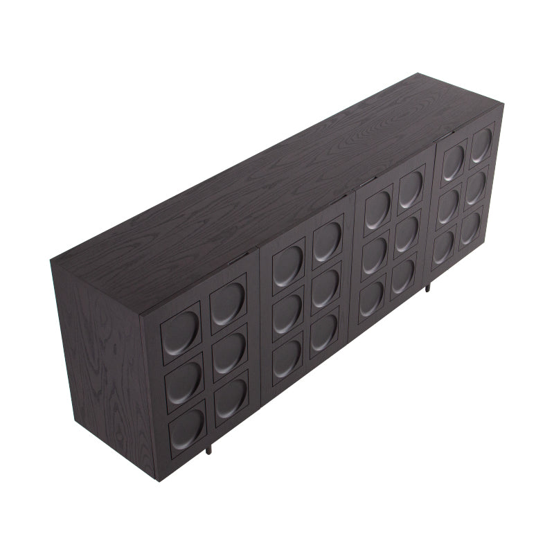 FG663 Retro Solid Wood Sideboard Cabinets