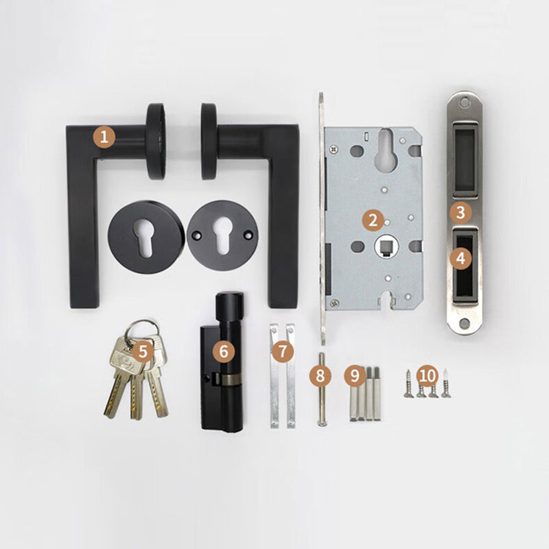 SuojuD Modern And Simple Room Door Ordinary Lock