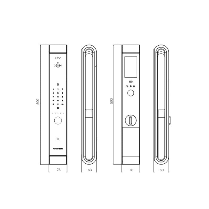 MC-V5Pro Smart Door Lock For The Entrance Door