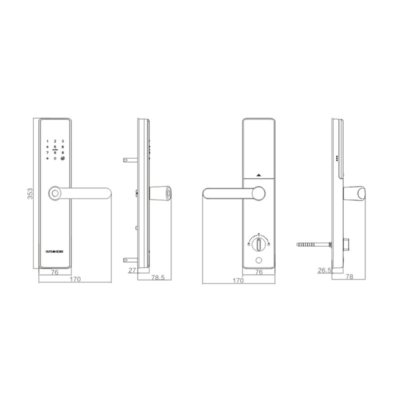 A4 Modern Intelligent Door Locks