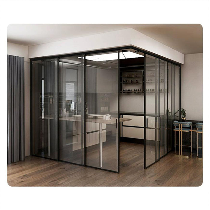U08-MC-Jizhai Modern Aluminum Alloy Sliding Glass Door