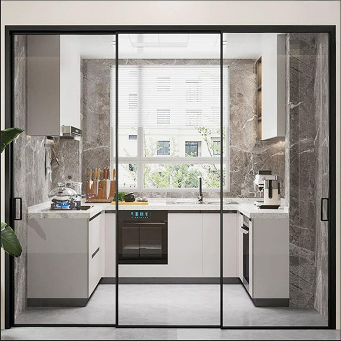 U08-MC-Jizhai Modern Aluminum Alloy Sliding Glass Door
