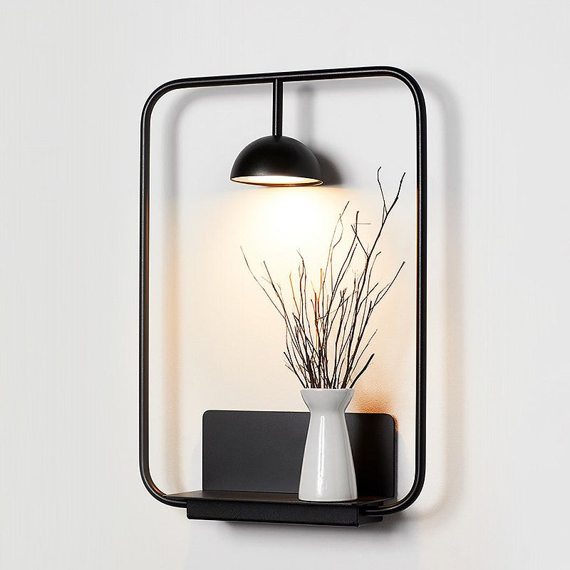 B5435 Modern Wall Lights With Storage Rack
