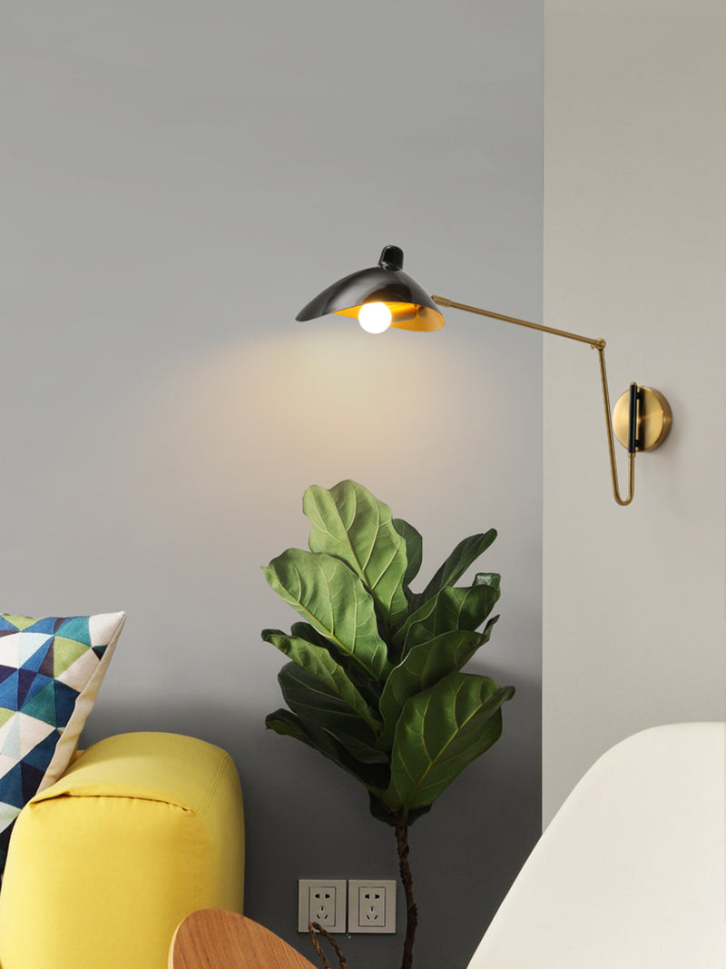 LD01-DJ-01 Lampu dinding lampu lipat dan boleh ditarik balik