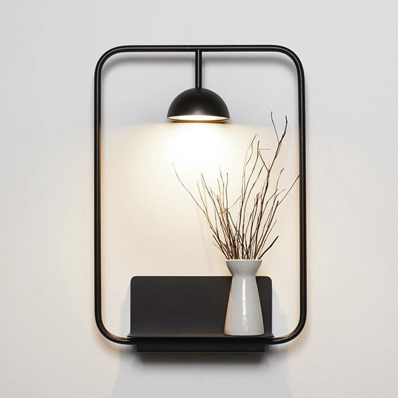 B5435 Modern Wall Lights With Storage Rack