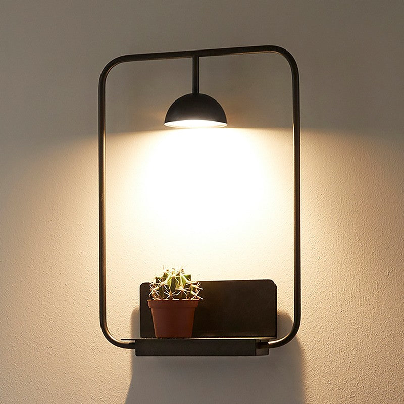 B5435 Modern Wall Lights With Storage Rack
