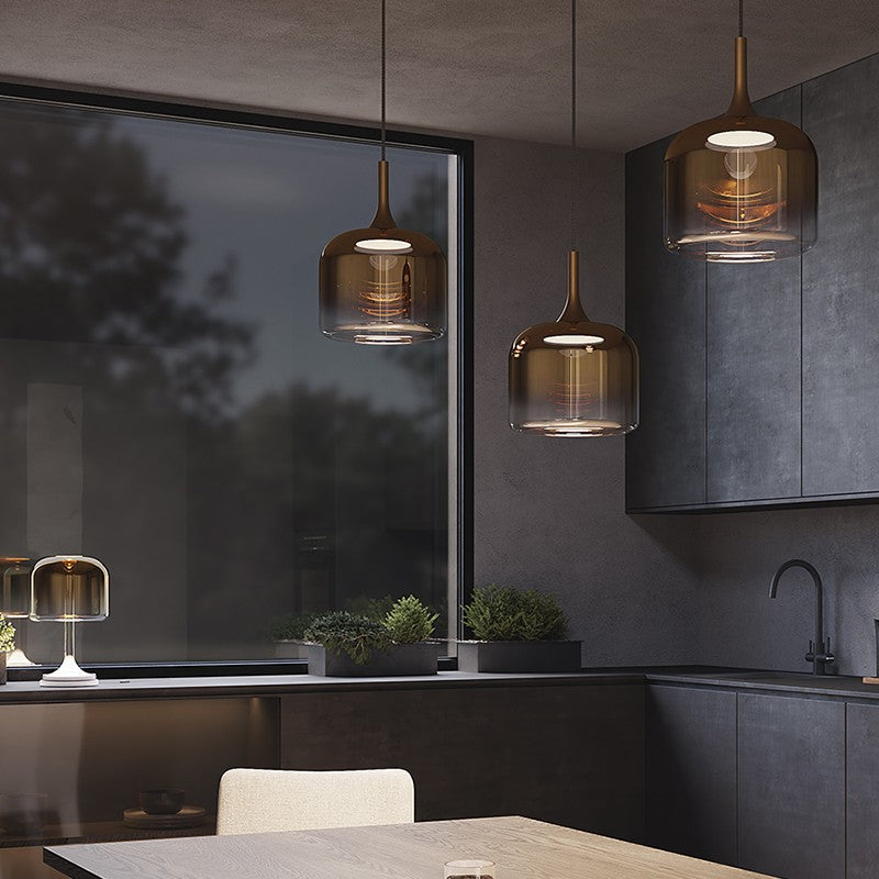 D11895 Modern Glass Chandeliers