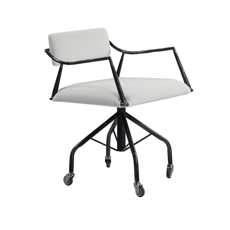 AC302 Retro Book Chairs With Wheels