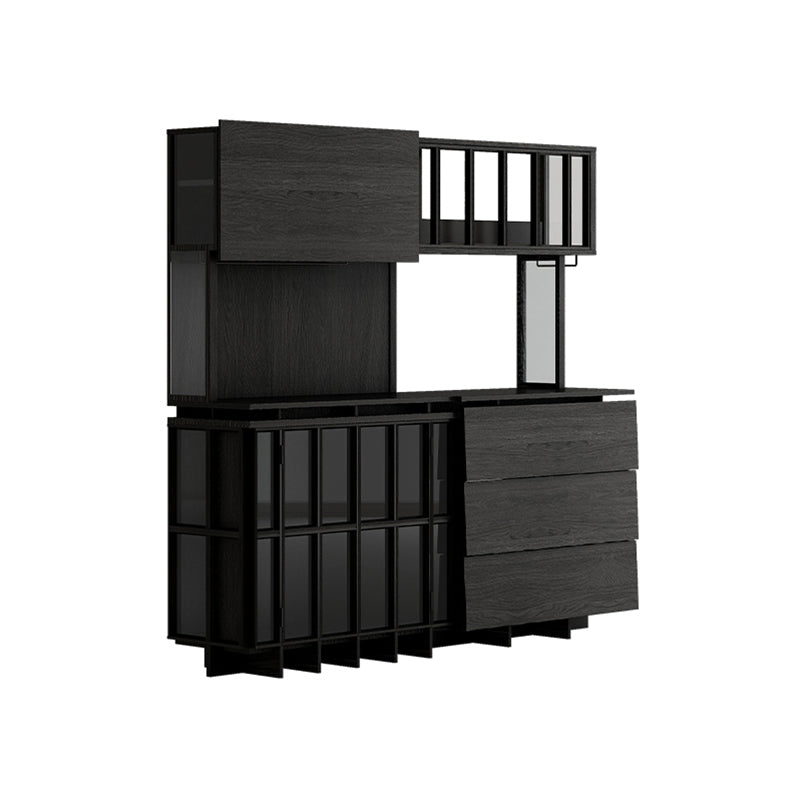 FCG032 Modern Solid Wood Sideboard Cabinets