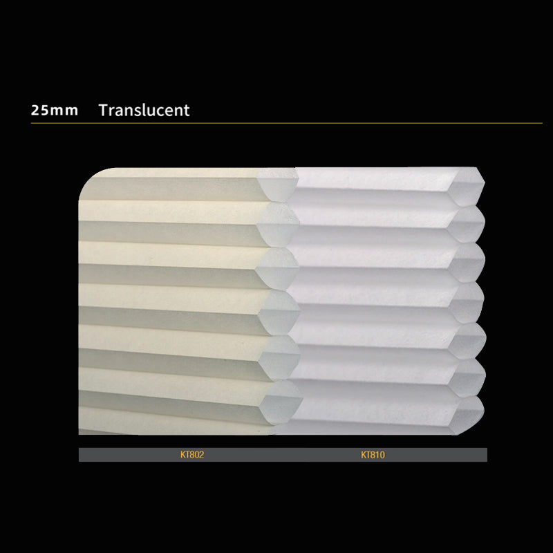25mm Translucent Modern Honeycomb Shades
