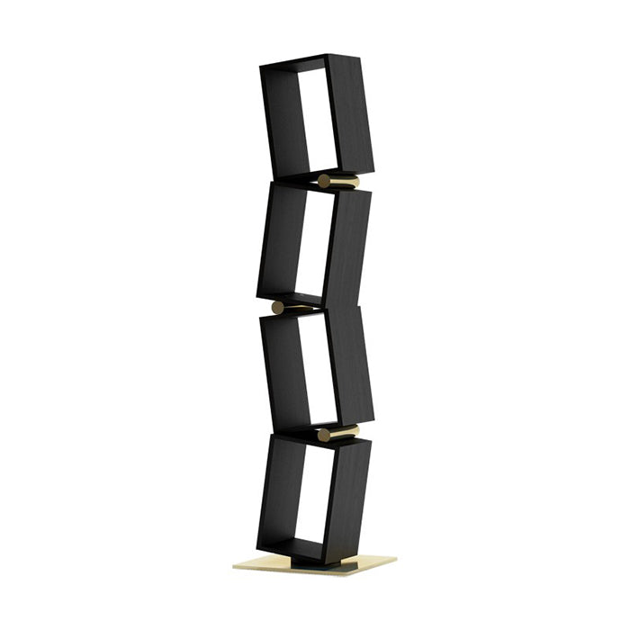FSJ005-M01 Creative Solid Wood Bookshelves