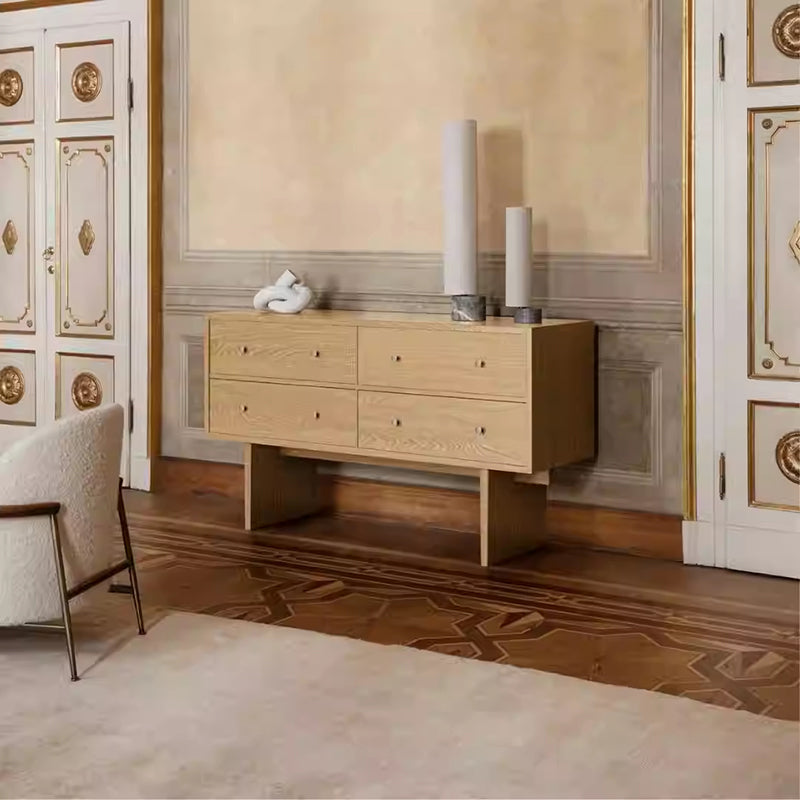 YY-DZCBJ-01 Retro Solid Wood Sideboard Cabinets