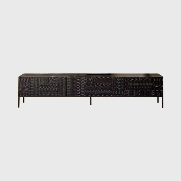 KM310 Vintage Red Oak TV Stands