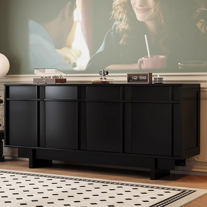 YD5001 Retro Solid Wood TV Stands