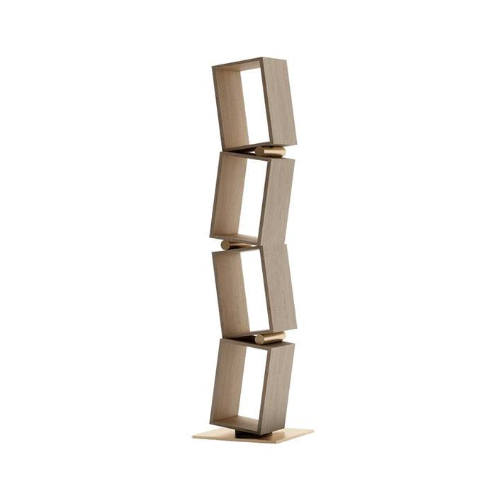 FSJ005-M01 Creative Solid Wood Bookshelves