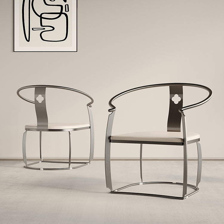 JJ-02 Creatively Designed Tea Chairs With Stainless Steel Frames