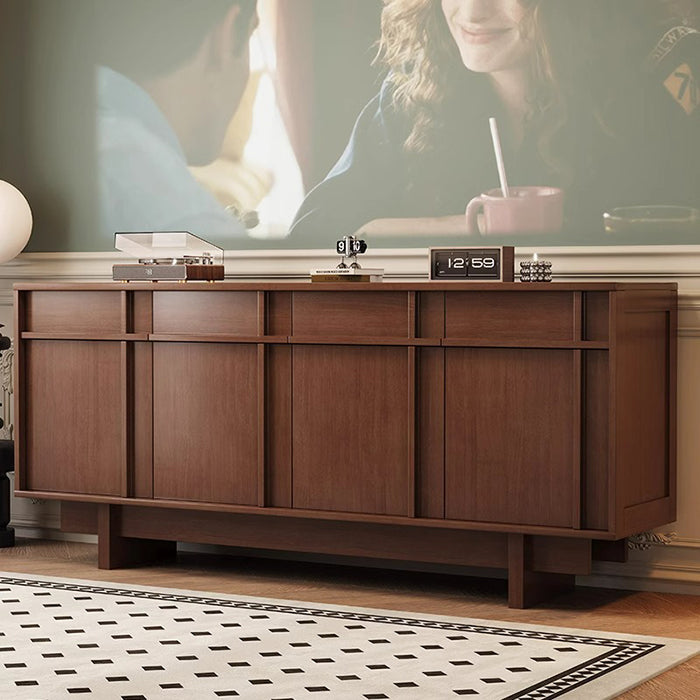 YD5001 Retro Solid Wood TV Stands