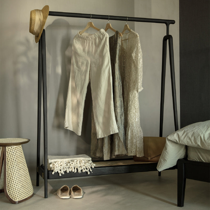 8613401 Solid Wood Floor-standing Coat Hangers