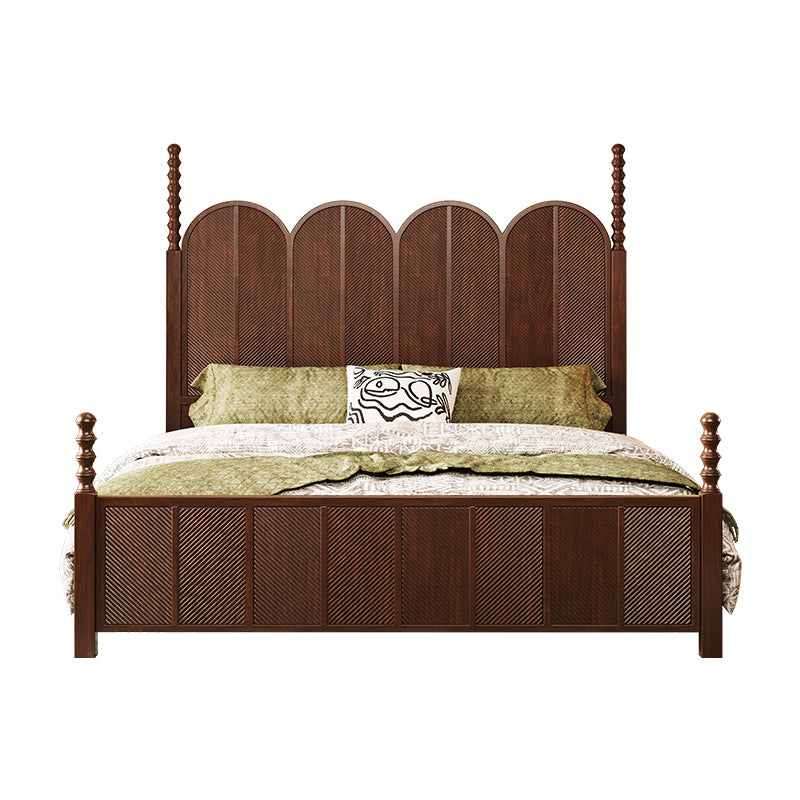 Katil Double Kayu Pepejal 313-AF