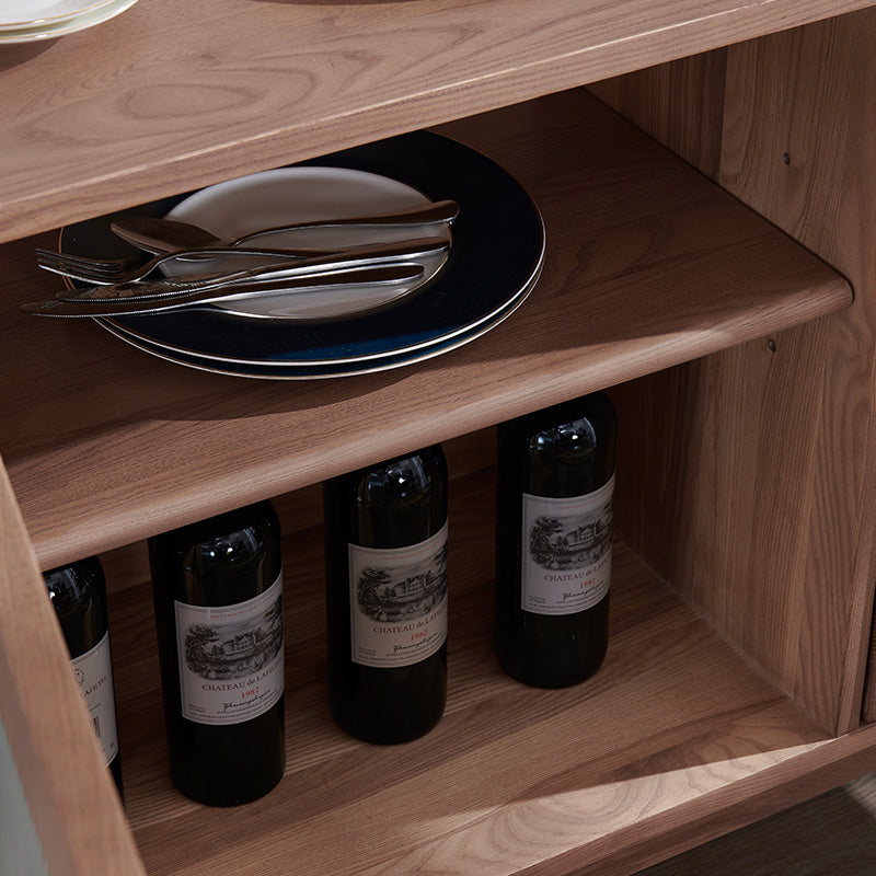 S2002 Retro Solid Wood Sideboard Cabinets