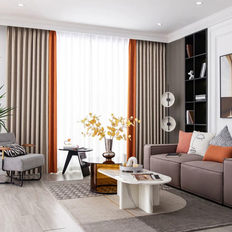 CL-08 Modern Fabric Curtains