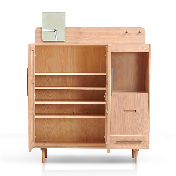 H6056 Solid Wood Shoe Cabinets For The Entrance Foyer