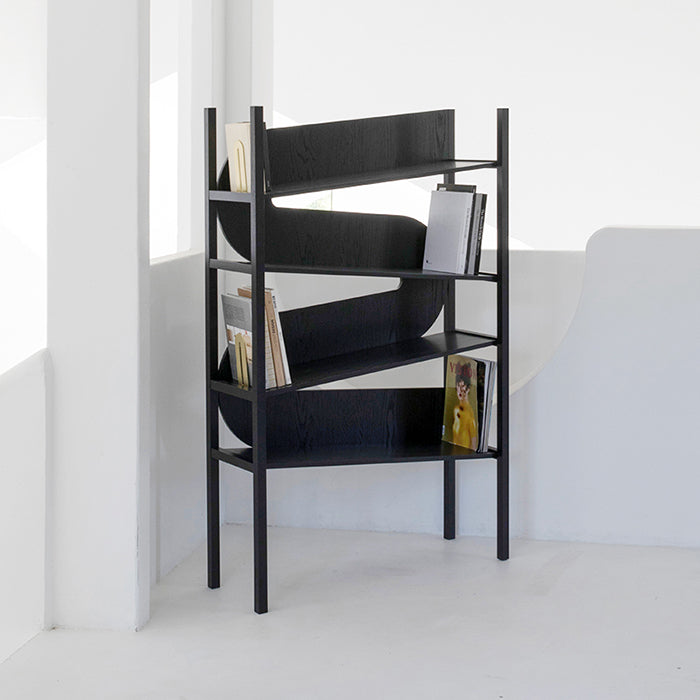 FSJ004 Solid Wood Floor-standing Bookshelves