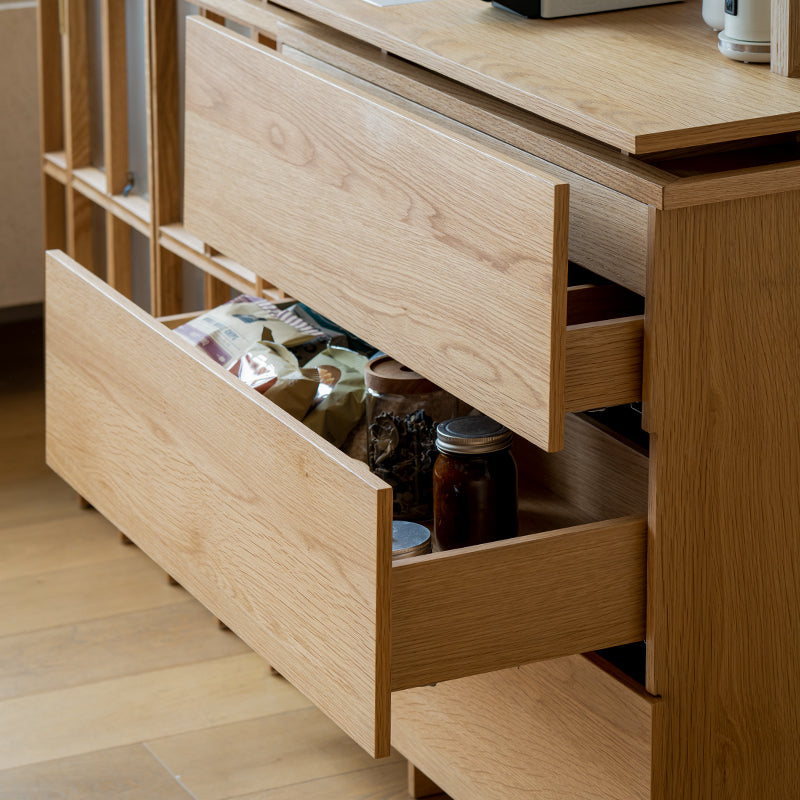 FCG032 Modern Solid Wood Sideboard Cabinets