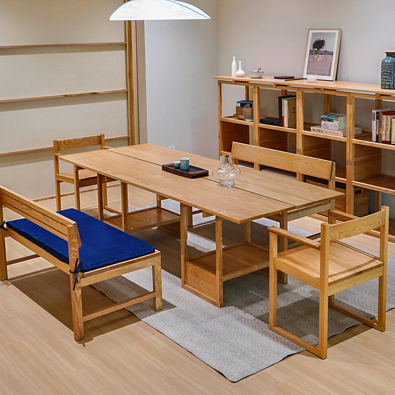 DZ-SHUANGPIN Solid Wood Height-adjustable Desks