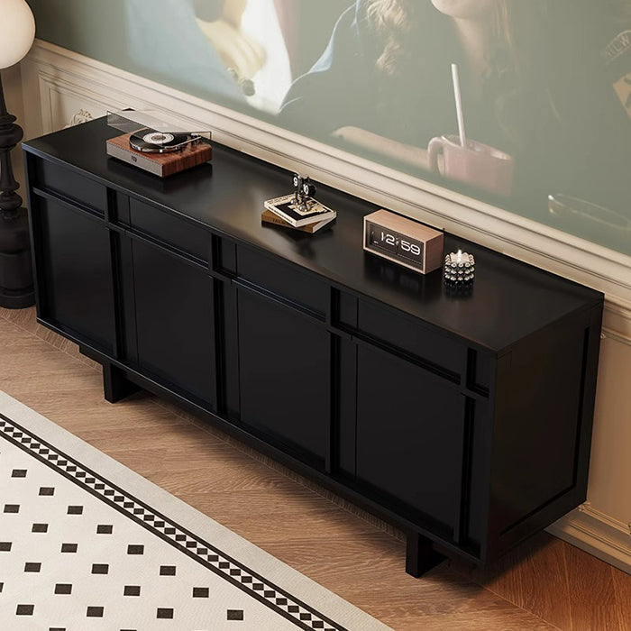 YD5001 Retro Solid Wood TV Stands