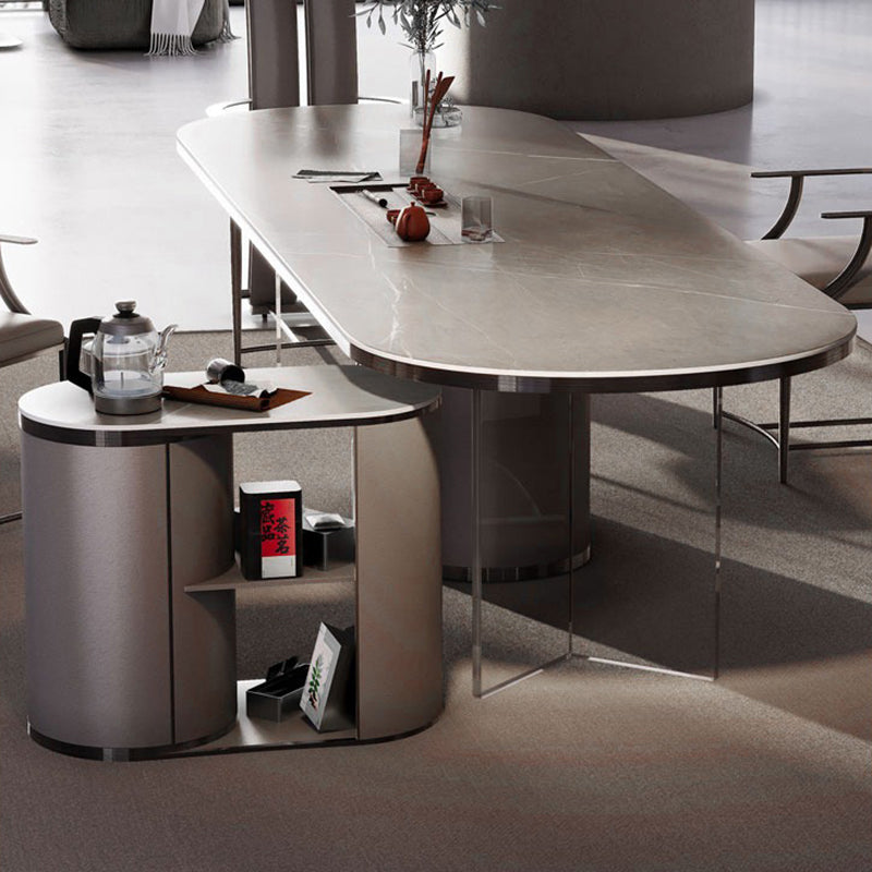 CT022CHACHE Tea Tables With Rock Plate Countertop