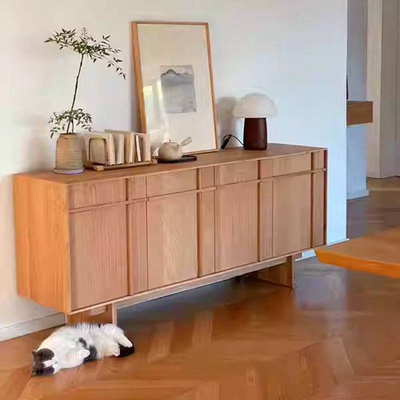 XX6302 Retro Solid Wood Sideboard Cabinets