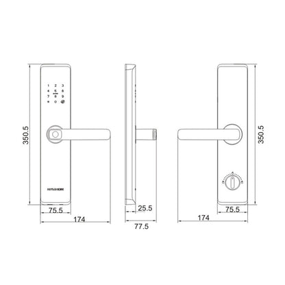 MC-A18 Smart Door Lock For The Entrance Door