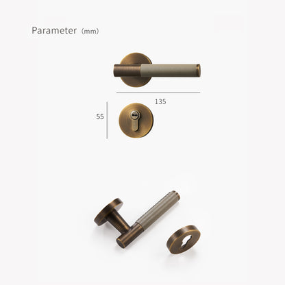 A308B-223-AB Modern Regular Door Locks