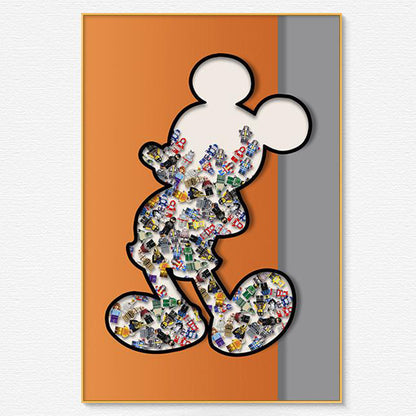 GH-057 Modern Carved Decorative Paintings