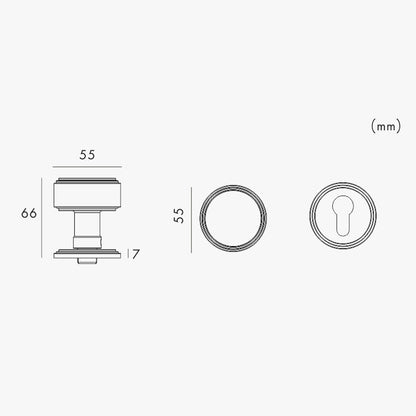A336-255 Modern Regular Door Locks