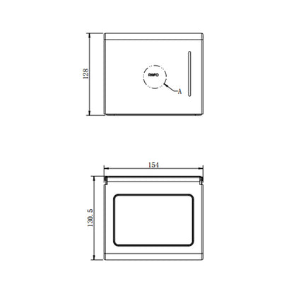 RF-EA143M/EA144M Modern Bathroom Tissue Box