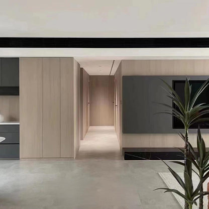 T196RN Modern Wood Veneer Technology Wood Panels