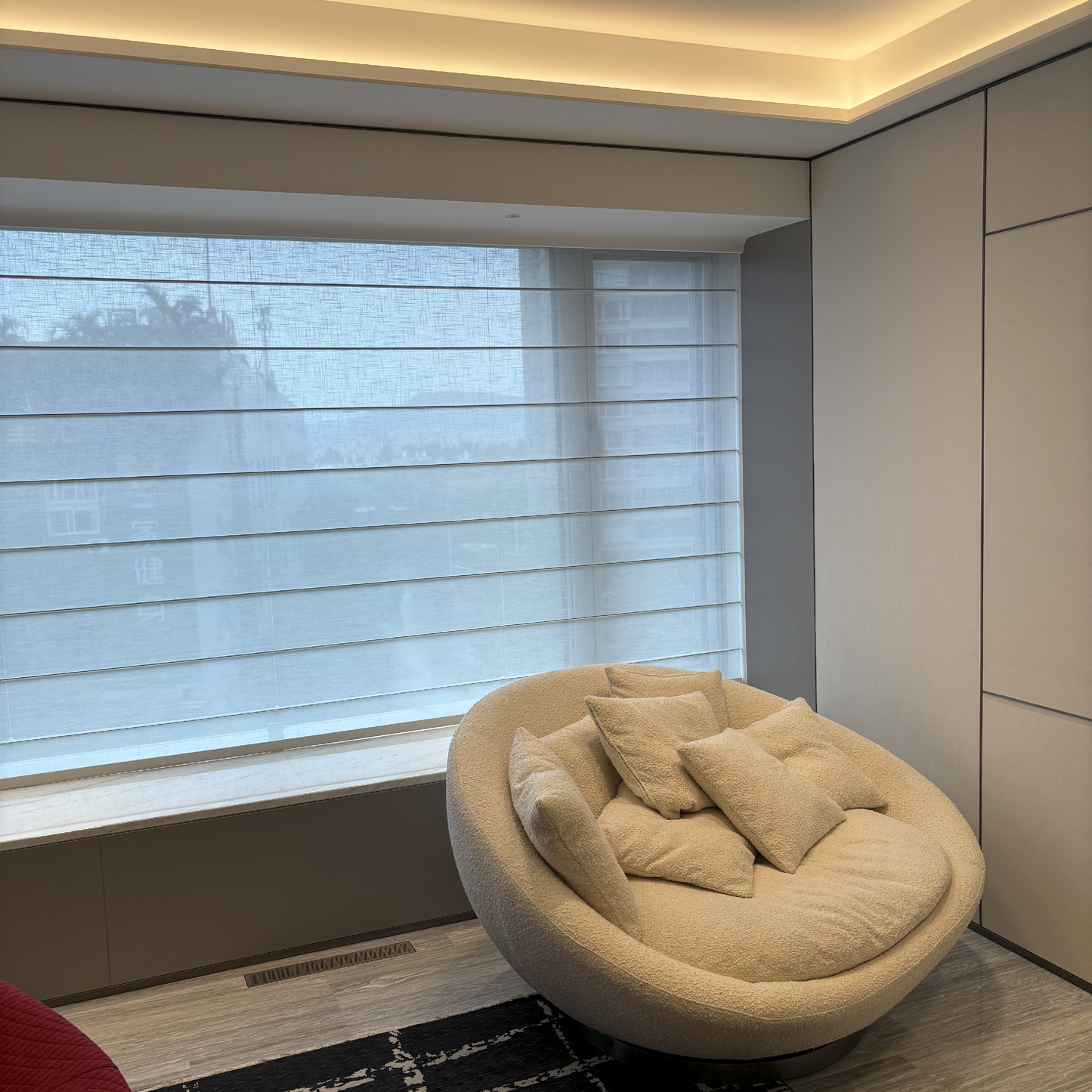 S2267S Series Modern Roman Shades