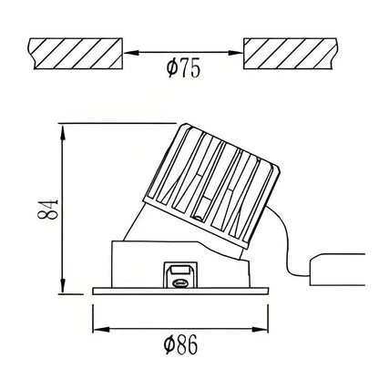 CR32075 Modern Ceiling Spotlights