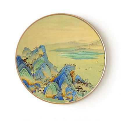 GH-037 Chinese Enamel Decorative Paintings
