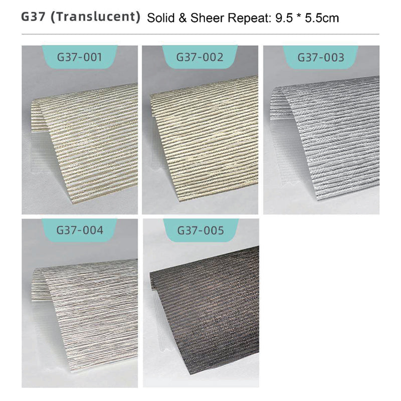 G37 Modern Soft Gauze Curtains