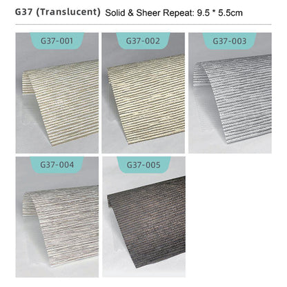 G37 Modern Soft Gauze Curtains