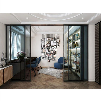 U08-MC-Jizhai Modern Aluminum Alloy Sliding Glass Door