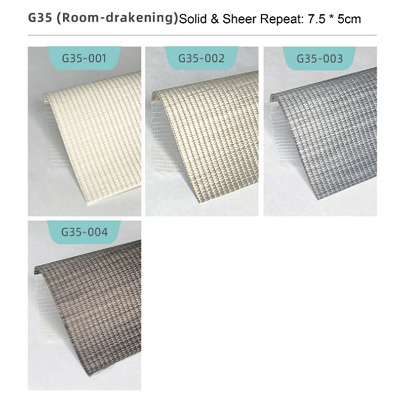 G35 Modern Soft Gauze Curtains