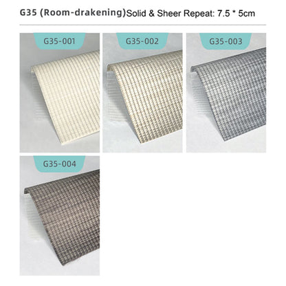 G35 Modern Soft Gauze Curtains