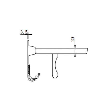 RF-EA141M Modern Folding Bath Towel Rack